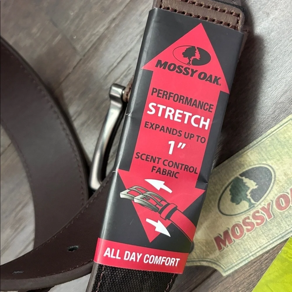 Mossy Oak Eclipse Ground Blind Belt,scent control,camo,1” stretch expands up 1”